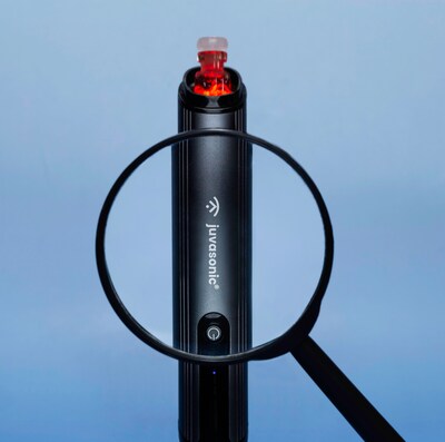 Juvasonic is a needle-free, FDA-registered Class I medical device designed to enhance topical serum absorption for skin, scalp, and aesthetic treatments.