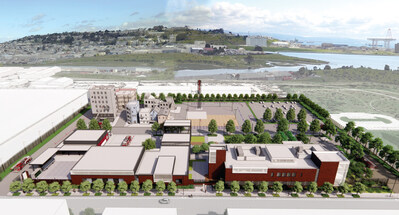 SFFD Training Campus Overview Rendering by SF Public Works & DLR Group | RossDrulisCusenbery
