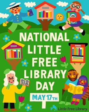 First 'National Little Free Library Day' Debuts May 17 to Launch Little Free Library Week