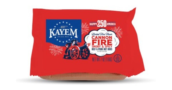 Smoky, Spicy, and Limited-Time Only: Kayem Turns Up the Heat with Launch of "Cannon Fire" Hot Dog