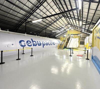The Cebu Pacific Training Academy is equipped with Airbus A330 and ATR door trainers, cabin mock-ups, slide trainers, as well as classrooms and equipment rooms