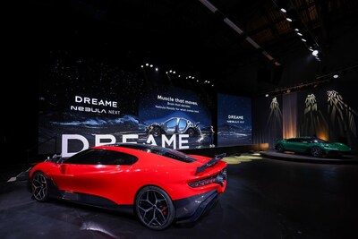 The Dreame Nebula NEXT Concept Jet Edition uniquely includes both a rocket engine and EV engine.