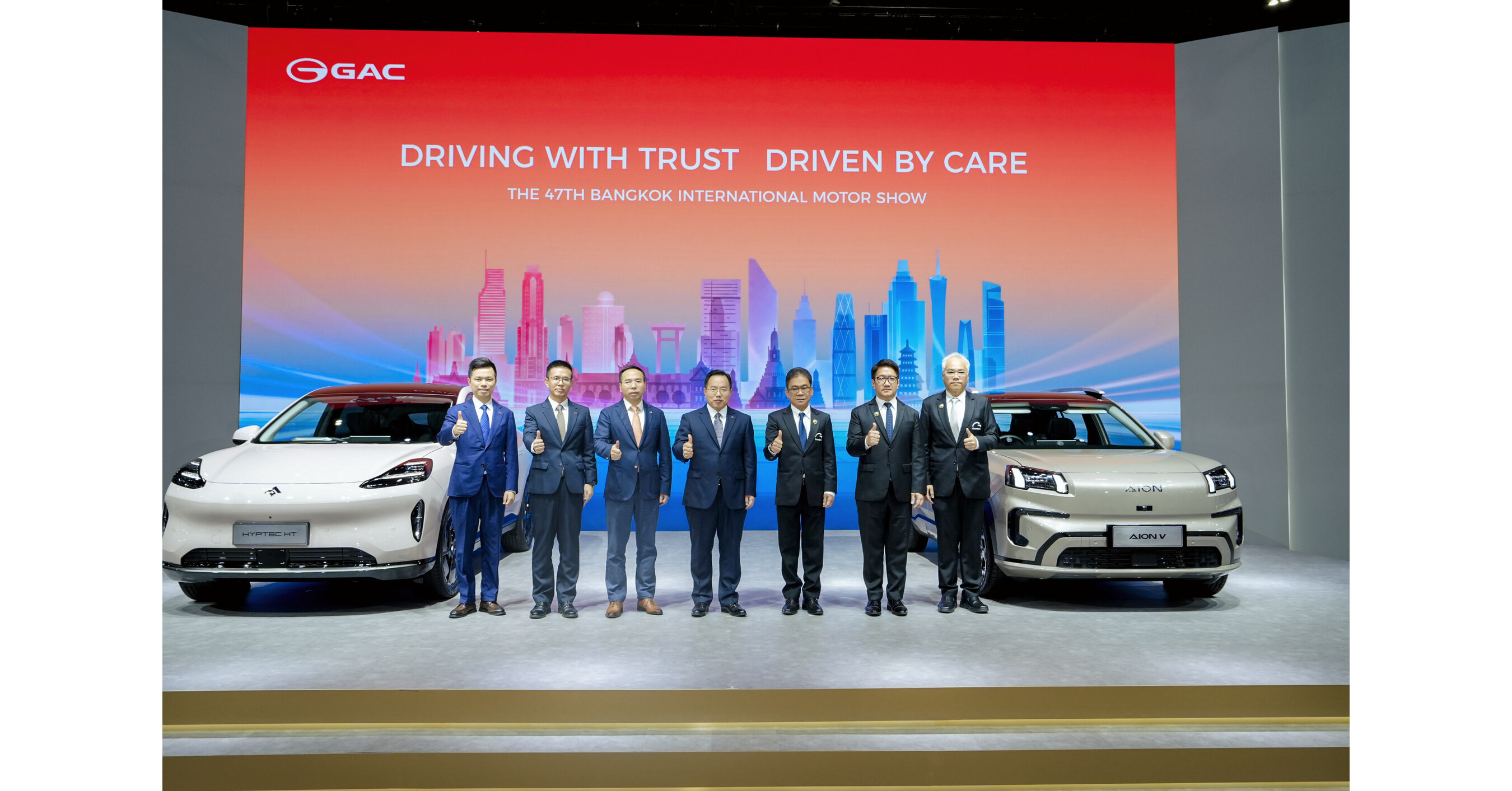 AION V 500km Leads GAC's Thailand Action 2.0 Debut at Bangkok Motor Show