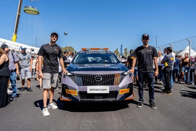 The official safety car of the Argentine TC2000 Championship: EMZOOM