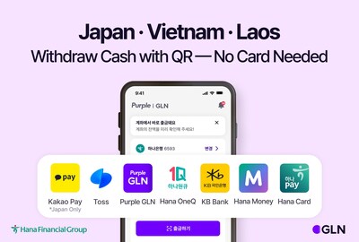 GLN Expands Overseas QR Cash Withdrawal Service Across Japan, Vietnam, and Laos