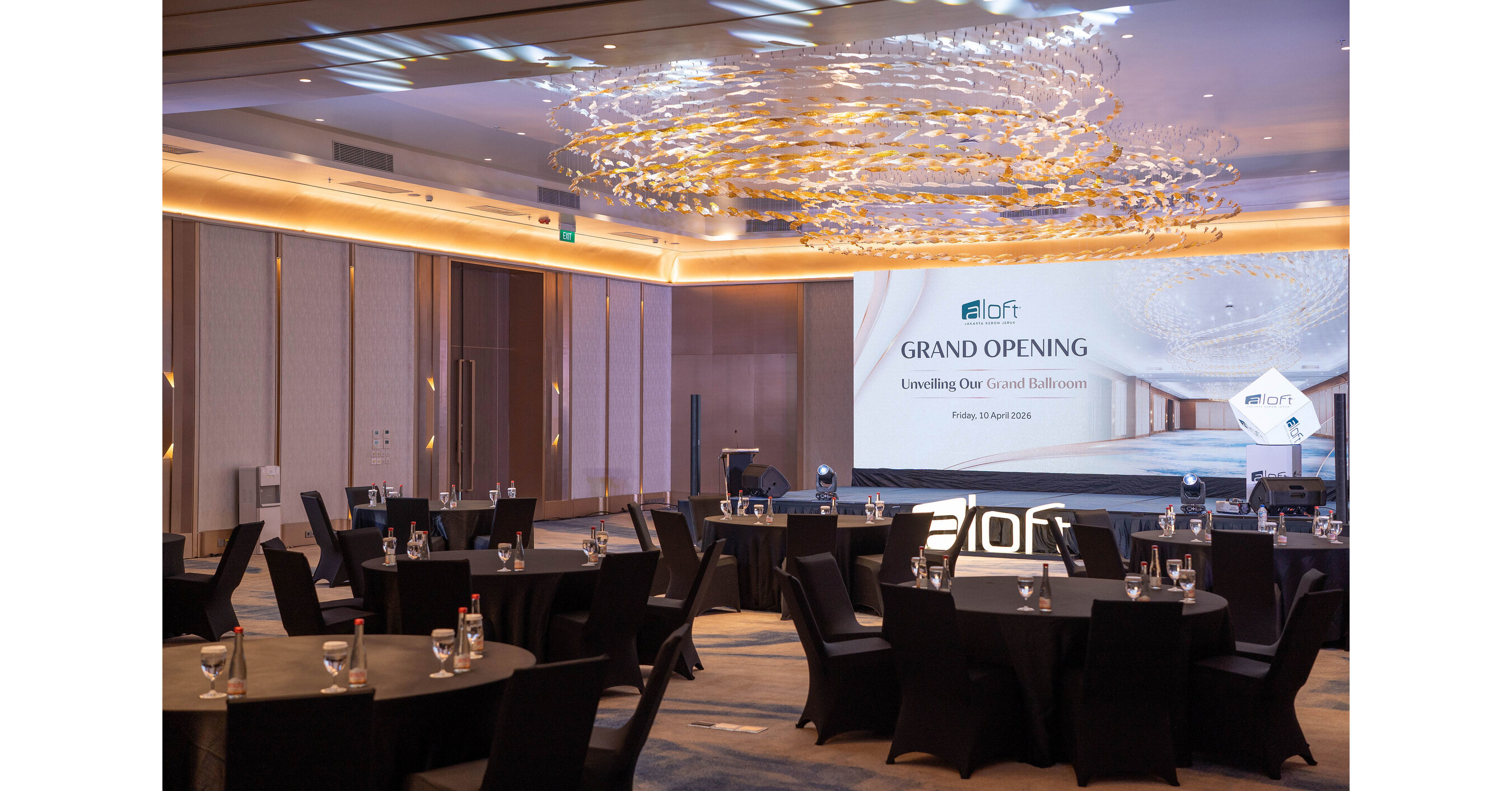 Aloft Jakarta Kebon Jeruk Resmikan Grand Ballroom Baru, Perkuat Posisi sebagai Destinasi MICE di Jakarta Barat