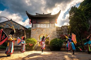 Alami budaya Timur di tengah-tengah landskap: Guizhou China cipta pelbagai pengalaman pelancongan budaya