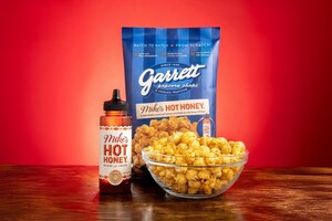 Garrett Popcorn Shops® Turns up the Heat with Mike's Hot Honey® in a New and Amazing Sweet Heat Combination