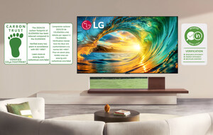 LG ELECTRONICS' 2026 TVS UNDERSCORE SUSTAINABILITY PROGRESS WITH MULTIPLE ECO-CERTIFICATIONS