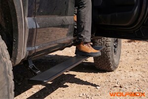 Wolfbox Expands Beyond Dash Cams with E-RB01 Power Running Boards, Combining Smart Automation and High Durability