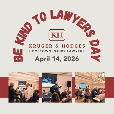 Kruger & Hodges hosted Be Kind To Lawyers Day on April 14, 2026 in Hamilton, OH