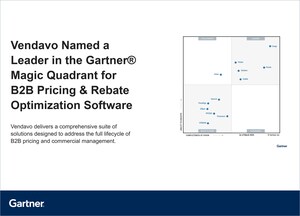 Vendavo Named a Leader in the Gartner® Magic Quadrant™ for B2B Pricing &amp; Rebate Optimization Software