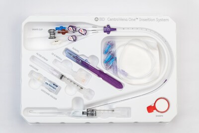 CentroVena One™ kits are designed for ease of use, featuring an intuitive layout where every component is arranged in sequential order of use.