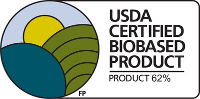Microban's EcoFresh ER1000 contains 62% biobased content, as certified by the USDA BioPreferred® Program. ER1000 is a water-based product, compatible with durable water repellents and customer-added binders, designed to reduce offensive odorants within and upon treated materials.