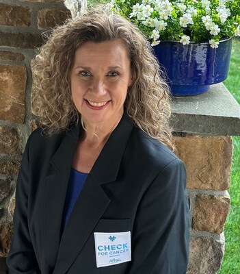 Aflac Check for Cancer Champion, Dr. Heather Bittner Fagan
