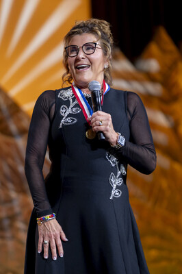 Farryn Melton, C.P.M. honored at ISM Awards Gala with J. Shipman Gold Medal Award