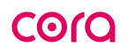 Cora Systems logo in monotone red