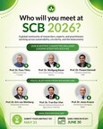 Speakers and scientific committee members contributing to SCB 2026 from across research, industry, and policy.
