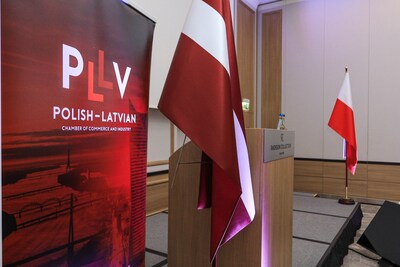 The Latviaâ€“Poland Business Forum in Warsaw, highlighting bilateral cooperation between Latvia and Poland. (PRNewsfoto/The Representative Office of the Investment and Development Agency of Latvia in Ukraine)