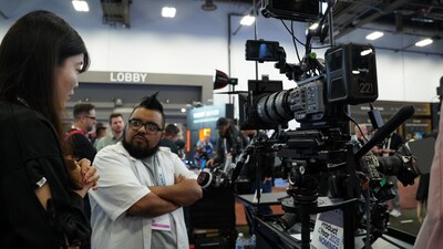 SmallRig booth at NAB Show 2026 (PRNewsfoto/SmallRig)