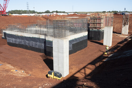 Gray Construction crews advance one of the company's many foreign direct investment projects, as global manufacturers accelerate U.S. facility expansion amid a resurgence in domestic manufacturing.