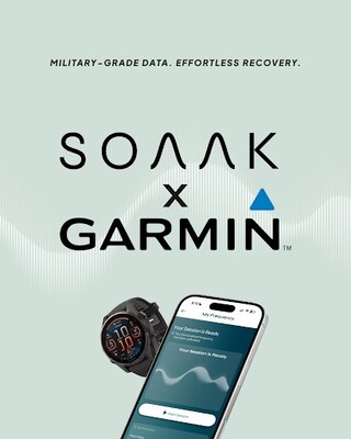 Garmin joins the Soaak wearables ecosystem, enabling direct access to physiological data in an AI-enabled closed-loop system for optimal performance and recovery. Garmin joins the Soaak wearables ecosystem, enabling direct access to physiological data in an AI-enabled closed-loop system for optimal performance and recovery.