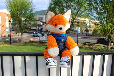 "Sneakers the Fox," the unofficial Fairfax City mascot