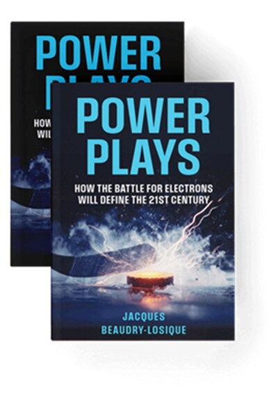 Power Plays Cover: The Twenty-First Century Battle to Secure Electricity (PRNewsfoto/GridSparq LLC)