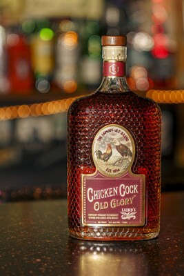 Chicken Cock Kentucky Straight Rye Whiskey Blended With Laird’s Apple Brandy
