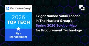 Exiger Named Value Leader in The Hackett Group's Spring 2026 SolutionMap for Procurement Technology