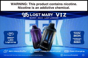 LOST MARY debuts its first transparent-pod product