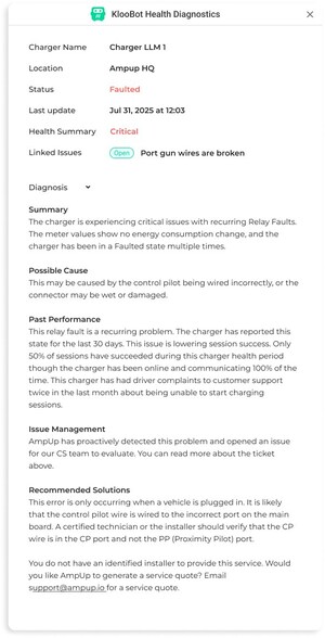 AmpUp Unveils KlooBot: AI-Powered Remote Diagnostics for Greater Service Efficiency