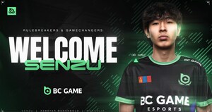 BC.GAME Esports Signs Mongolian CS2 Rifler Senzu
