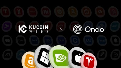 KuCoin Web3 đưa hàng trăm cổ phiếu token hóa của Ondo vào ví tự lưu ký