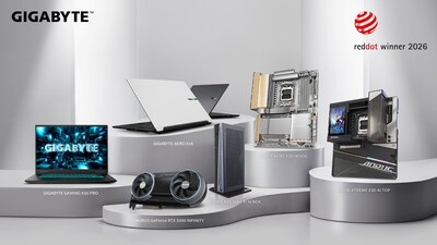 기가바이트, AI 제품 라인업 전반에서 레드닷 디자인 어워드 수상