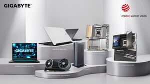 GIGABYTE giành Giải thưởng Thiết kế Red Dot cho dòng sản phẩm AI