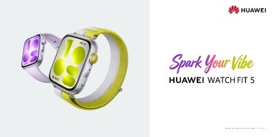 HUAWEI WATCH FIT 5 (PRNewsfoto/HUAWEI)
