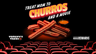 Torchy’s Tacos and Cinemark team up this Mother’s Day to treat moms to churros and a movie with a limited-time, sweet-and-cinematic experience.