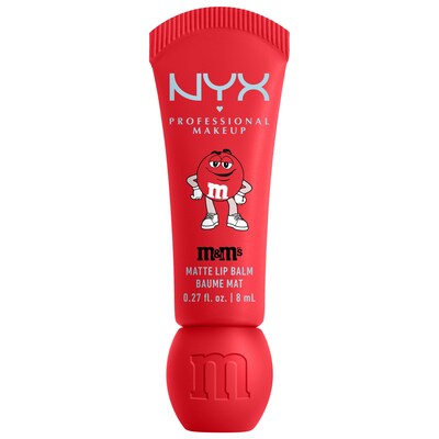 Meet Red - a bold matte inspired by the M&M’S spokescandies, with a milk chocolate scent.