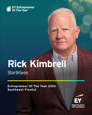 Rick Kimbrell of StartKleen named Entrepreneur Of The Year® 2026 Southwest finalist by EY US