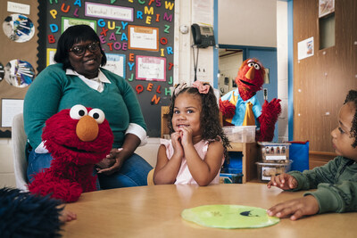Elmo and friends