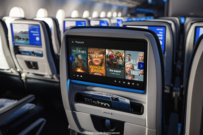 Peacock Takes Flight: United Launches New Inflight Entertainment Channel