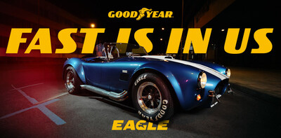 Goodyear, on a bold mission to become No. 1 in tires and service, today launched Fast Is In Us, a global campaign celebrating the legendary Eagle performance tire family as one of the most iconic names in performance driving.