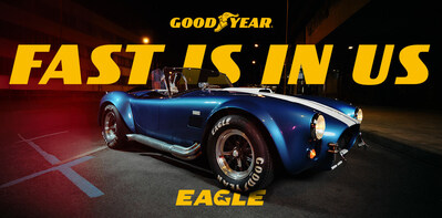 Goodyear, on a bold mission to become No. 1 in tires and service, today launched Fast Is In Us, a global campaign celebrating the legendary Eagle performance tire family as one of the most iconic names in performance driving.