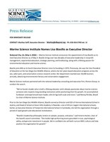 Press Release New ED MSI