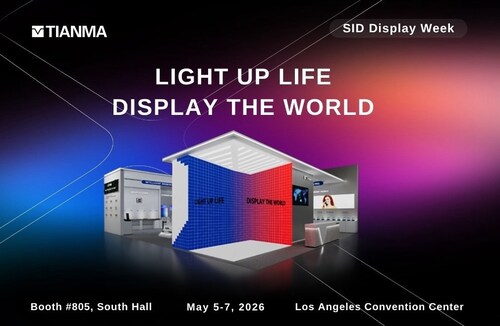 Tianma Highlighting Micro-LED HUD, Ultra-High-Refresh AMOLED, and Glasses-Free 3D Medical Display at Display Week 2026
