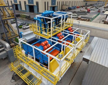 GN Slurry Separation System for Oversales TBM Projects
