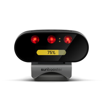 SunBooster by SunLED Life Science is an easy-to-use, USB-C-powered device that attaches to computer monitors and laptops