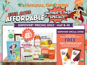 Natural Grocers® Honors Moms with Thoughtful Savings and Simple Joys This May