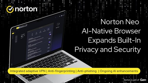 Norton Neo AI-native browser expands built-in privacy and security.